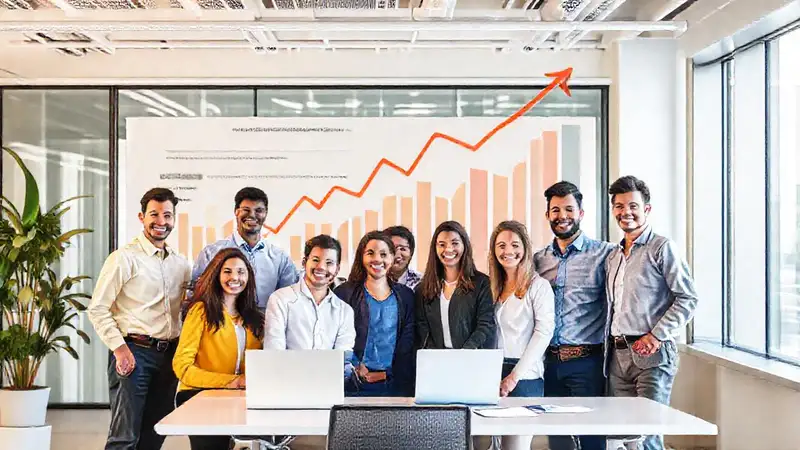 Oficina moderna: crecimiento