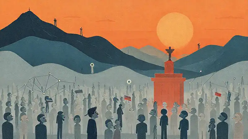 La política inspira un ambiente reflexivo y esperanzador